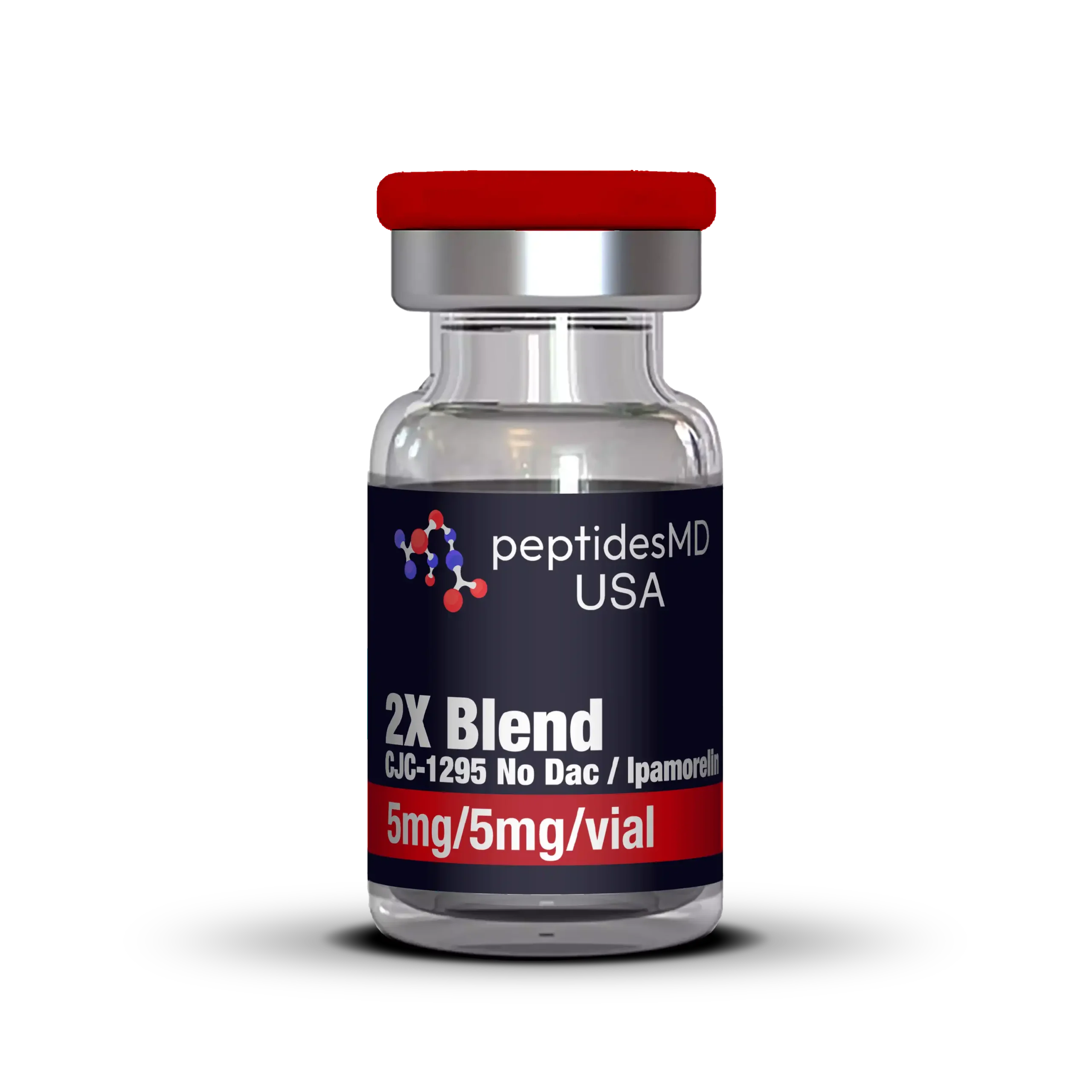 2X Blend CJC-1295 No DAC (5mg) / Ipamorelin (5mg)